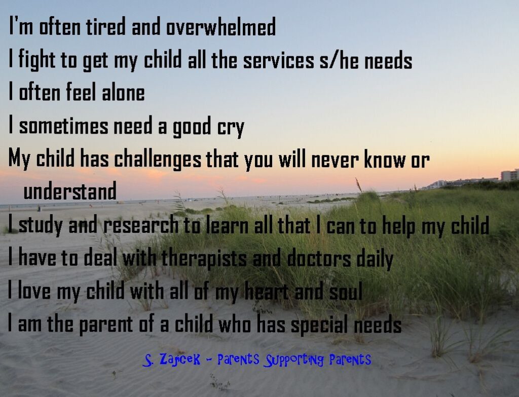 A poem about a child 's grief and the need for help.